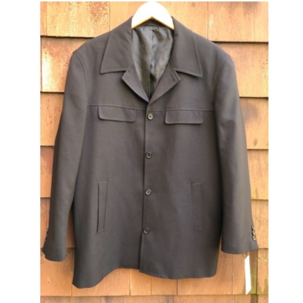 NWT Manta Men's Coach Jacket Nehru Utility Sz:XL